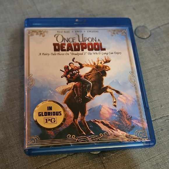 ๐3/$25๐ Once Upon a Deadpool Blu-ray And DVD - Picture 1 of 5